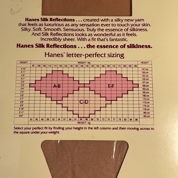 Lot of 5 Pantyhose Round the Clock Hanes Liz Claiborne Plum Blue Pink Size A-B - Picture 14 of 14